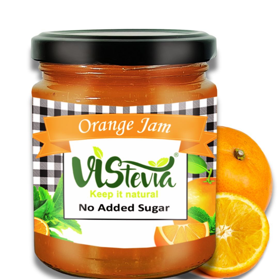 Sugar-Free Stevia Orange Jam – 220gm