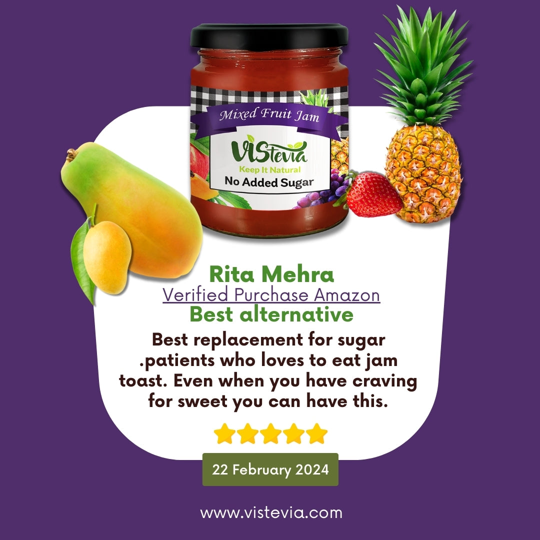 Sugar-Free Mixed Fruit Jam 400gm